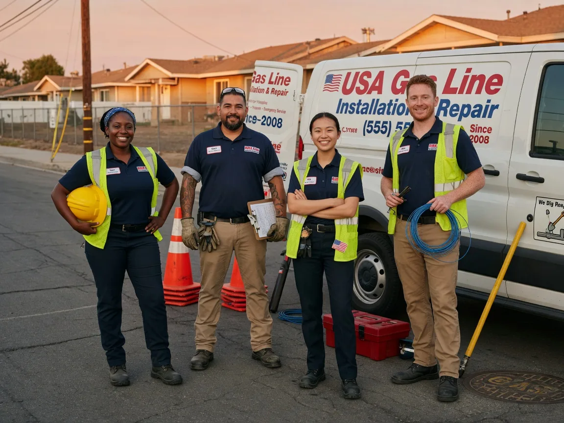 Gas Line Installation company in Quantico, MD